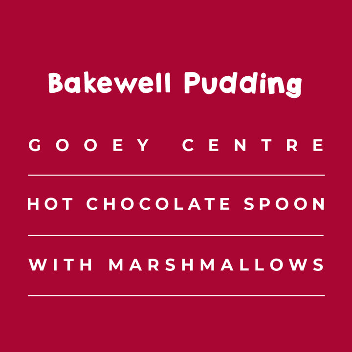 GNAW Bakewell Pudding Soft Centre Hot Chocolate Stirrer Information