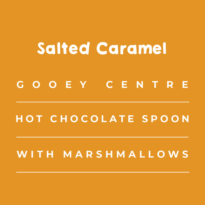 GNAW Salted Caramel Soft Centre Hot Chocolate Stirrer