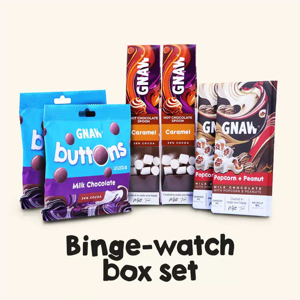 Binge-watch Box Set - Movie Night Chocolate Bundle