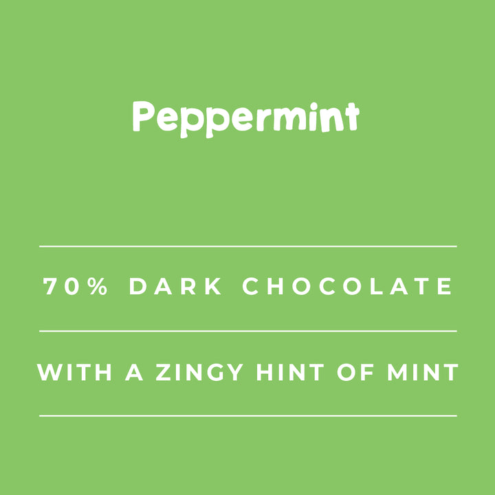 GNAW Mint Dark Chocolate Bar Info