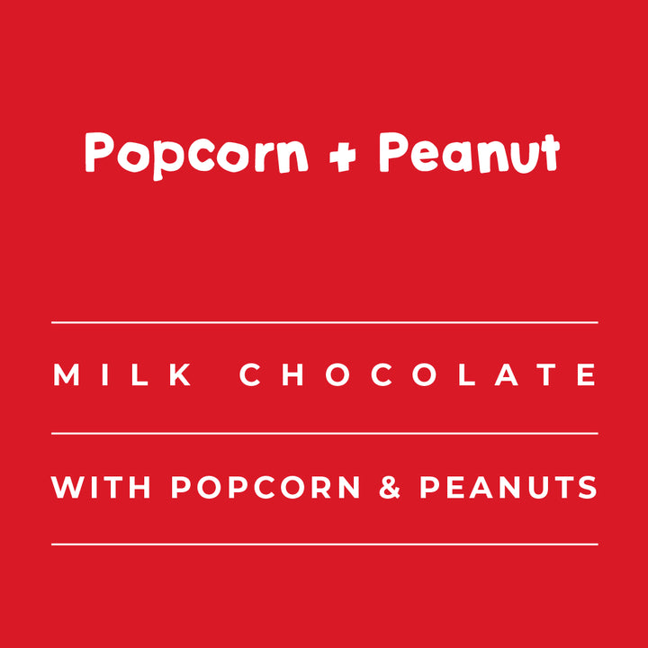 GNAW Popcorn Chocolate Bar Info