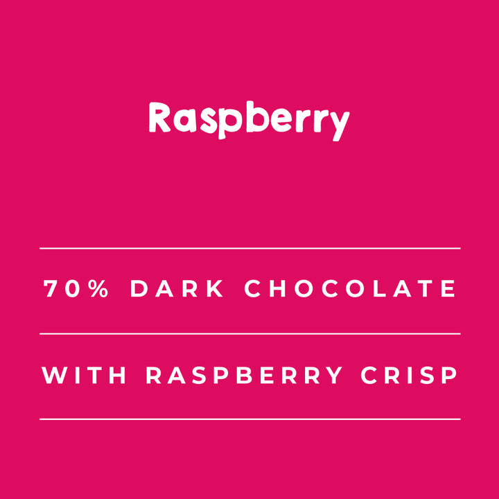 GNAW Raspberry  Dark Chocolate Bar Info