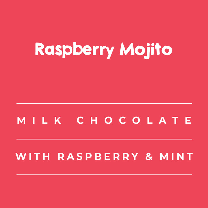 GNAW Raspberry Mint Chocolate Bar Info