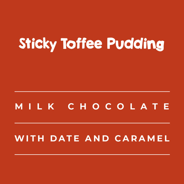 GNAW Sticky Toffee Pudding Chocolate Bar Info