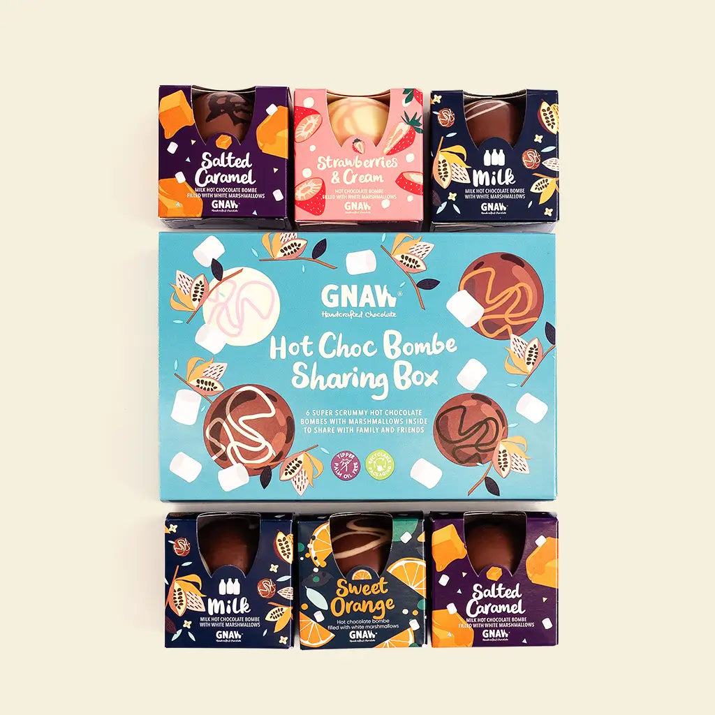 Hot Chocolate Bomb Sharing Box | Sharing Hot Chocolate Gifts – GNAW ...