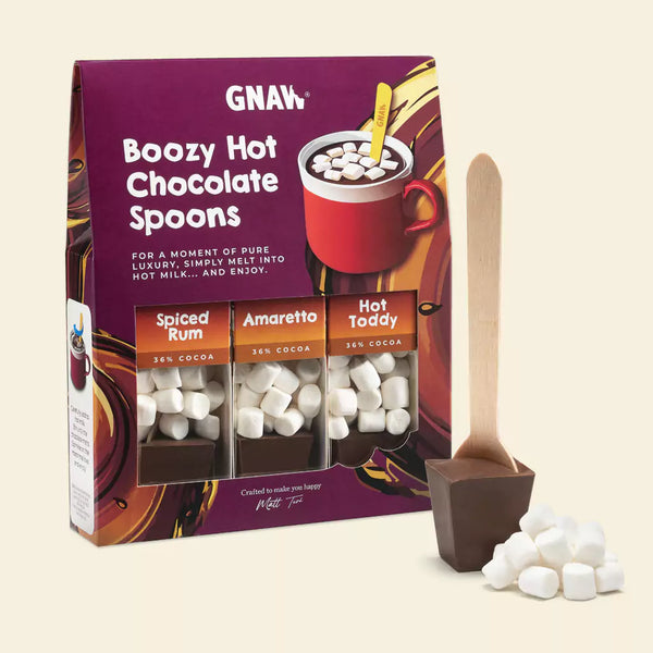 GNAW Luxury Hot Chocolate Spoon Gift Set