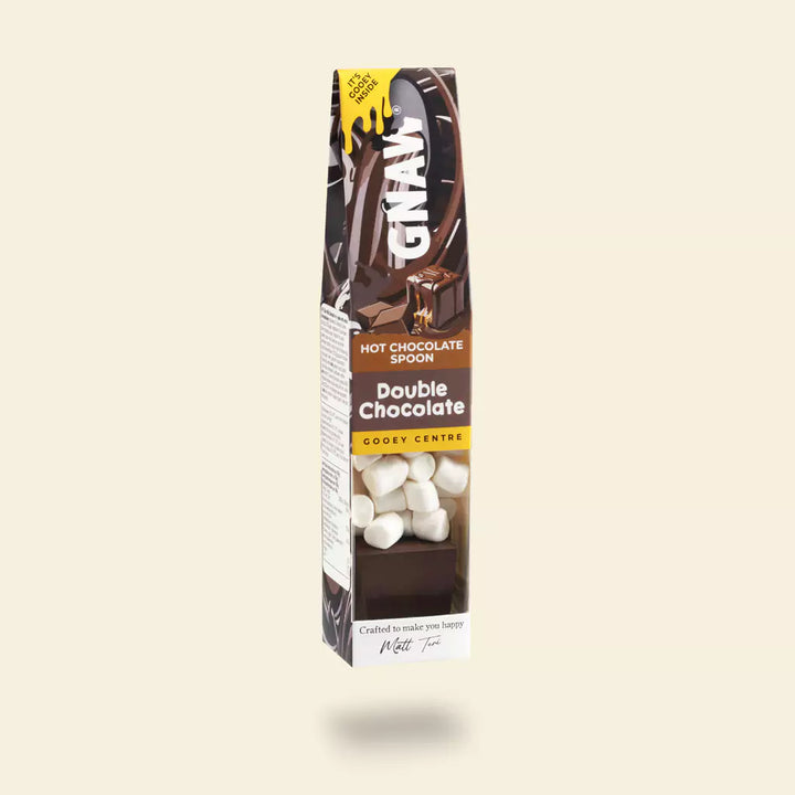 GNAW Double Chocolate Soft Centre Hot Chocolate Stirrer