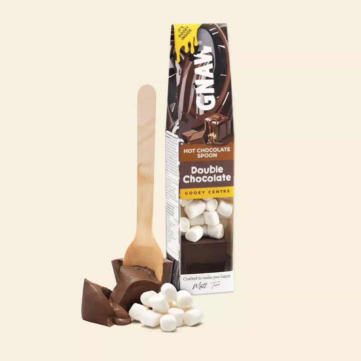 GNAW Double Chocolate Soft Centre Hot Chocolate Stirrer