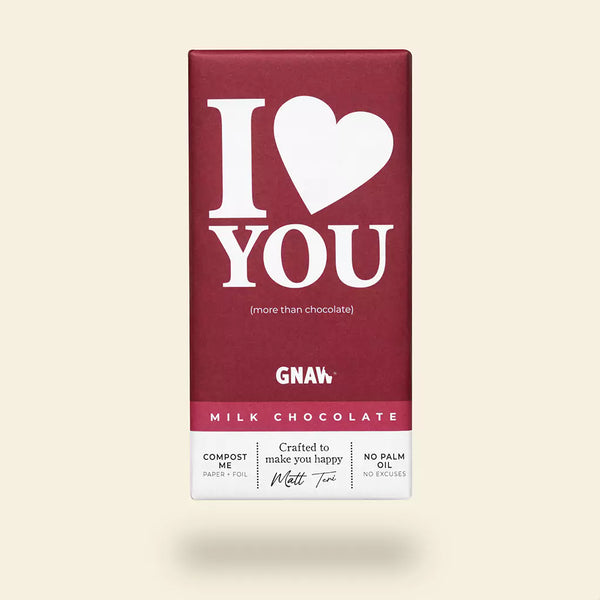 'I Love You' - Milk Chocolate Gift Bar