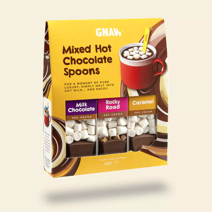 GNAW Mixed Hot Chocolate Stirrer Gift Set