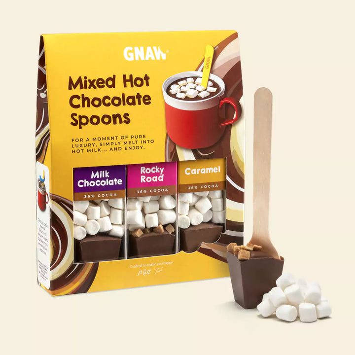 GNAW Mixed Hot Chocolate Spoon Gift Set