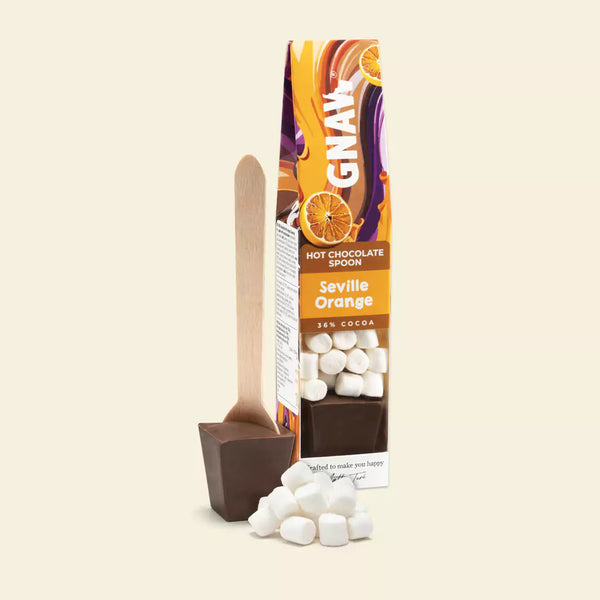 GNAW Orange Hot Chocolate Spoon