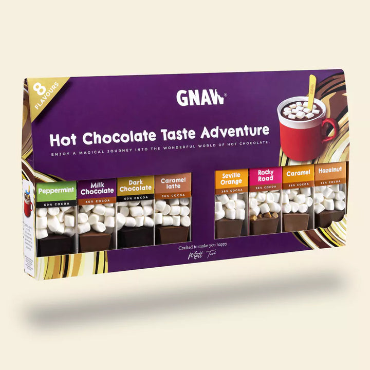 GNAW Hot Chocolate Stirrer Christmas Gift Set