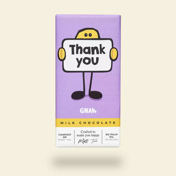 'Thank You' - Milk Chocolate Gift Bar